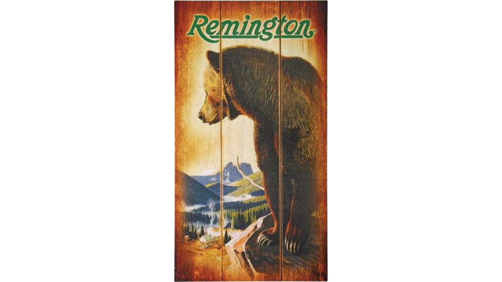 Remington Bear Valley Wood Sign