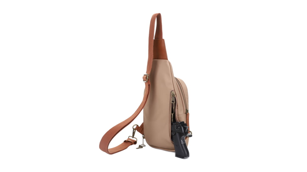 Remington Bridgeport Nylon CCW Sling Bag, Camel, RMC85120 CA