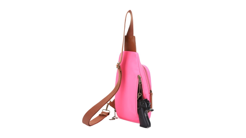 Remington Bridgeport Nylon CCW Sling Bag, Neon Pink, RMC85120 NPK
