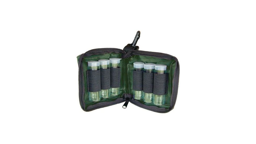 Remington Choke Tube Case Holds Six, Pocket w/ Zipper for Wrench, Heavy-Duty Cordura