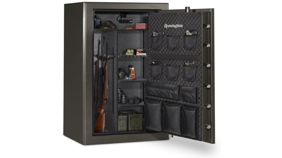 Remington Express Series Gun Safe, Holds 44 + 6, Graphite Satin Metallic Powder Coat, SECSAR5944E