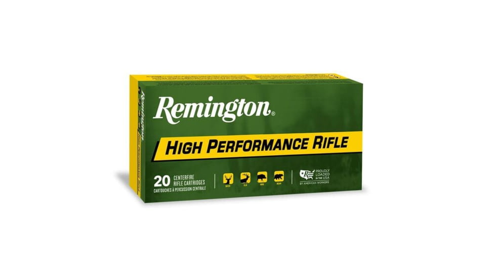 Remington High Performance Rifle .243 Winchester 80 Grain Pointed Soft Point Centerfire Rifle Ammo, 200 Round