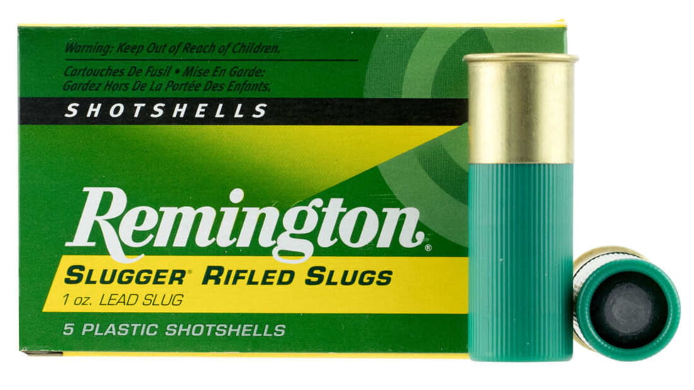 Remington LE Reduced Recoil 12 Gauge 2 3/4in Rifled Shotgun Slug Ammunition, 250 Rounds, 20285