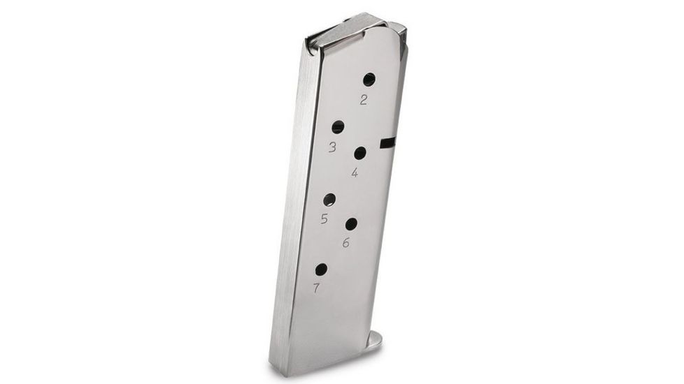 Remington Pistol Magazine for any 1911 Handgun Nickel Plated - 45 Auto 7 rounds 19660
