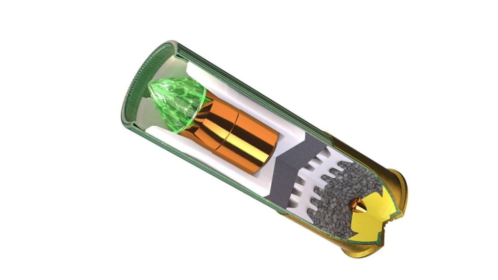 Remington Premier AccuTip Sabot Slugs 20 Gauge 260 Grain Power Port Tip Slug 3in Centerdire Shotgun Slug Ammo, 100 Round