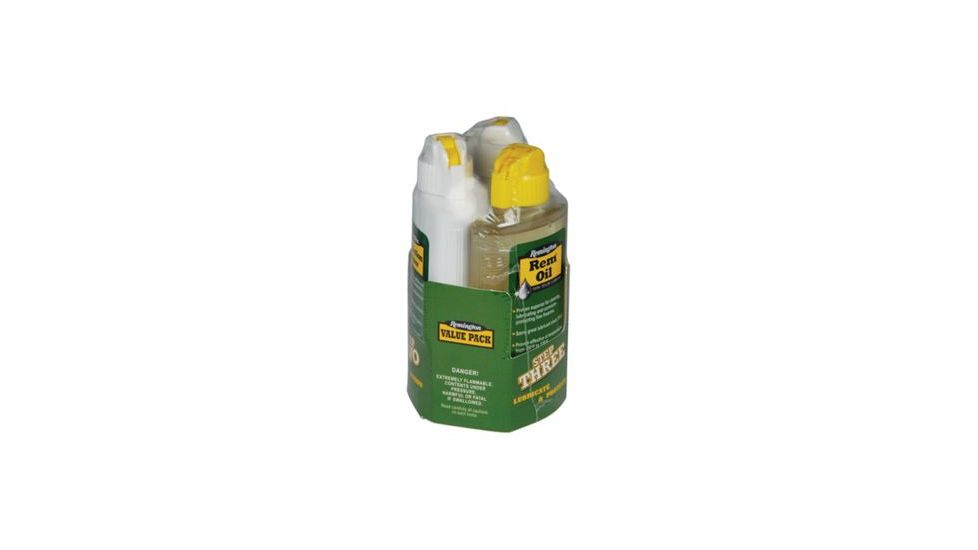 Remington Rem Oil, Brite Bore, Rem Action Cleaner - 3, Shrink Wrapped Tri-Pack, 2 oz, 18161