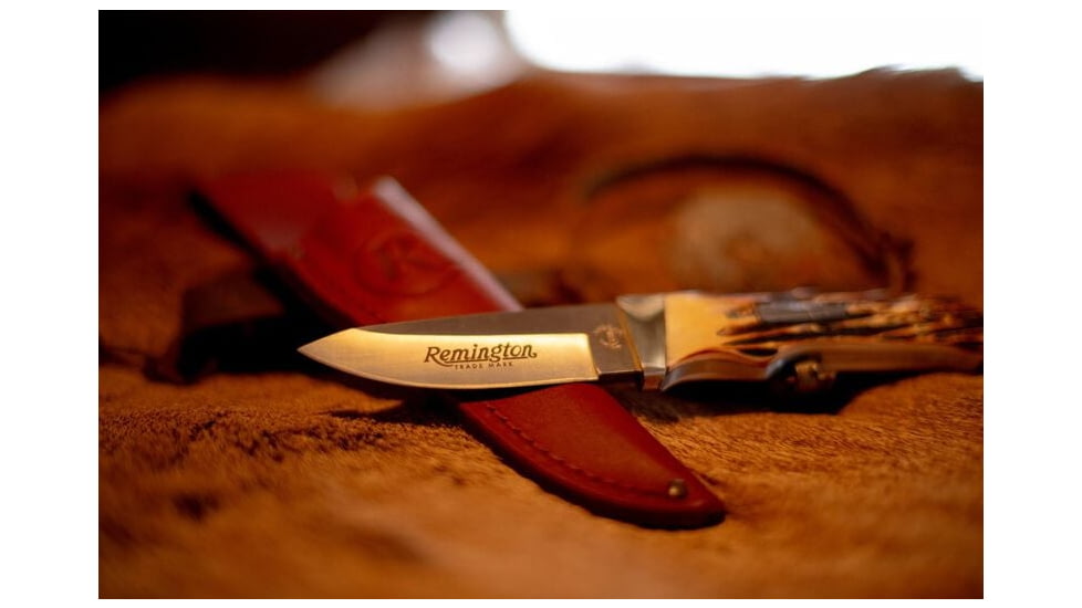 Remington King of Mountain 2026 Bullet 3.5in Fixed Blade Knife