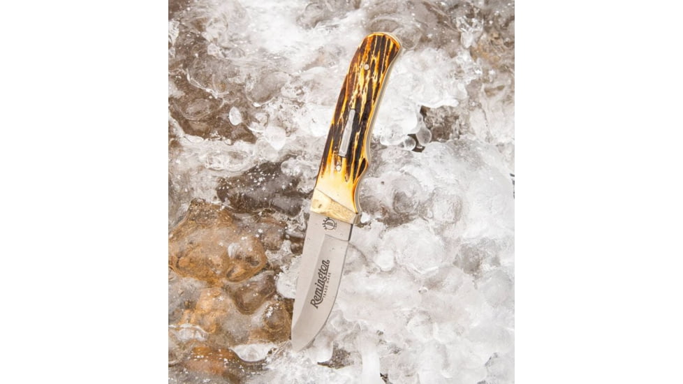 Remington King of Mountain 2026 Bullet 3.5in Fixed Blade Knife