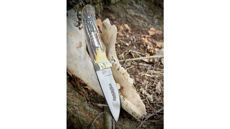Remington King of Mountain 2026 Bullet 3.5in Fixed Blade Knife