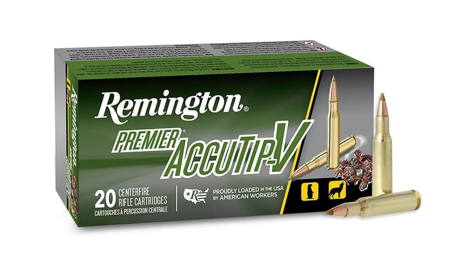 Remington Premier .350 Legend 160 Grain AccuTip Brass Cased Rifle Ammunition, 20 Rounds, 27945