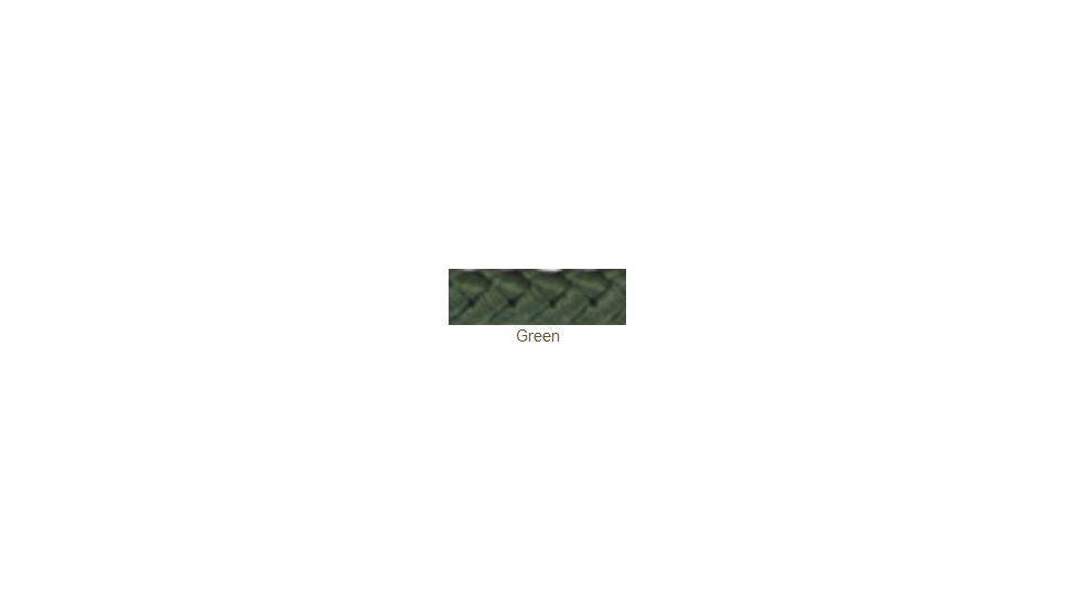 Remington Sporting Dog Braided Rope Leash, Green-White, Snap, 6 ft. R0206-GRW06
