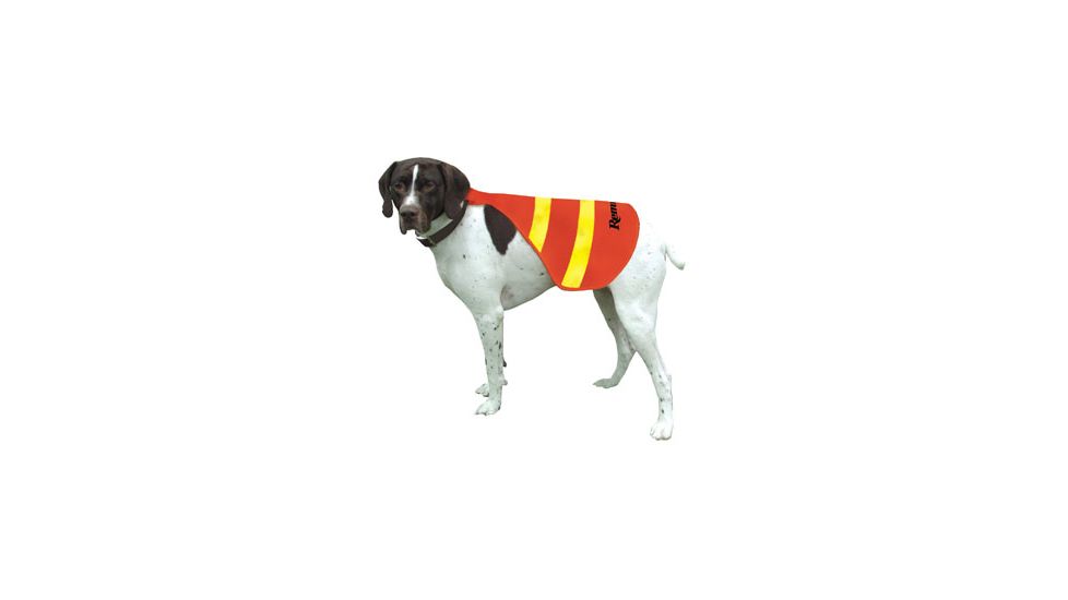 Remington Sporting Dog Canine Reflective Vest, Orange-Yellow, Safety-Visibility, Medium R1910-ORGMED