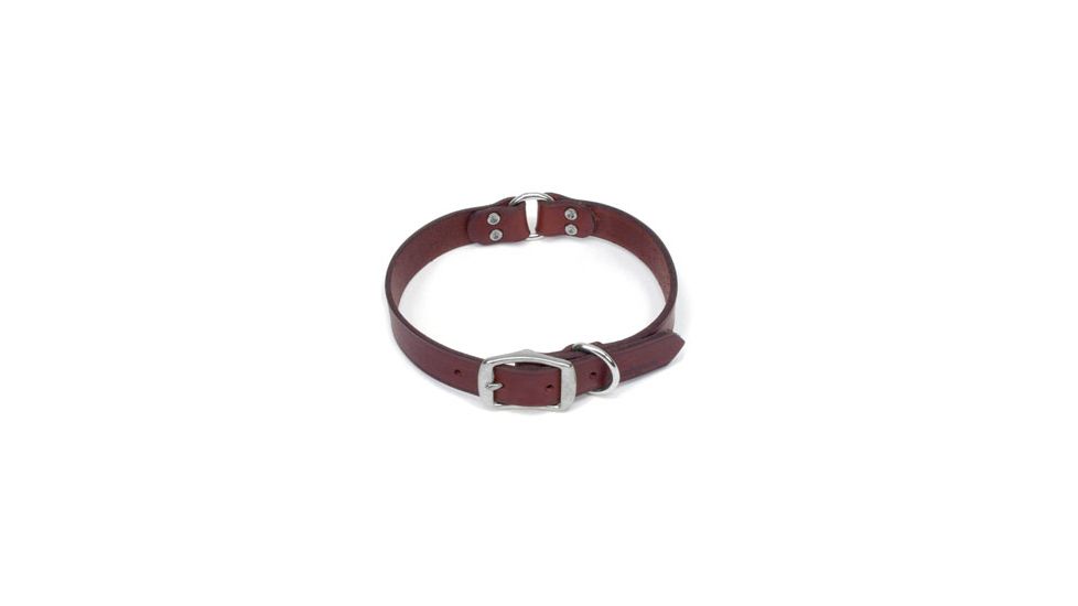 Remington Sporting Dog Center Ring Nylon Safety Collar, Latigo Leather, 24 in. R2158B-LAT24