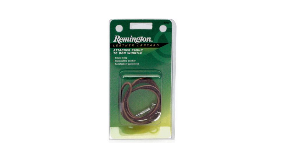 Remington Sporting Dog Training Lanyard, Leather, Single Snap, 18 in. R1138-G-LTH00