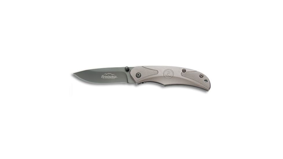 Remington Sportsman Series R1Ti, Aluminum Medium Folding Knife, 3.75 in Blade Length, Aluminium Handle R11508