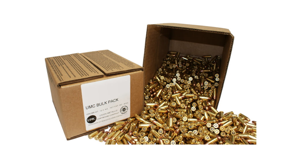 Remington UMC .40 S&amp;W 180 Grain Full Metal Jacket Centerfire Pistol Ammo, 650 Rounds, 23647