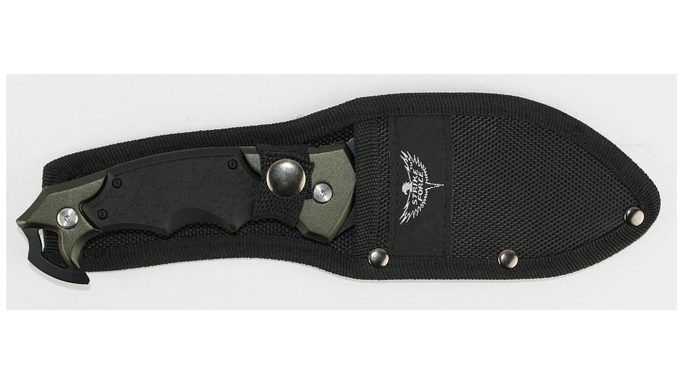 Renegade Tactical Steel G4 Claw Fixed Blade Knife, Green RT107