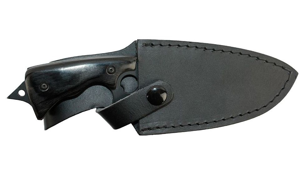 Renegade Tactical Steel M1OPS Fighter 3.5in Knife, Black RT166