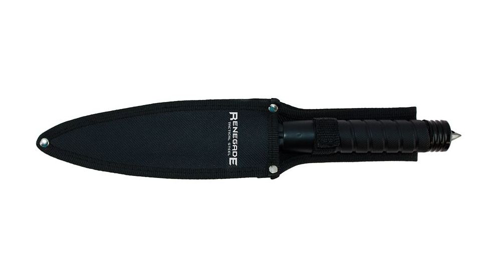 Renegade Tactical Steel Warrior 6.5in Spear, Black RT131