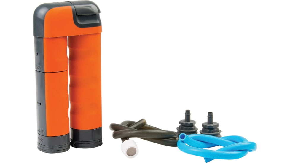 Renovo Water 09 MUV Backcountry Pump Package with Hanging Tab, Pack 13.5 Oz, Filters 99.999% Of Bacteria, REN-M-09