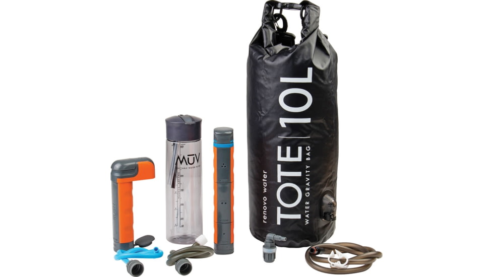 Renovo Water 10 MUV Eclipse Package with Hanging Tab, Pack 14.5O, REN-M-10