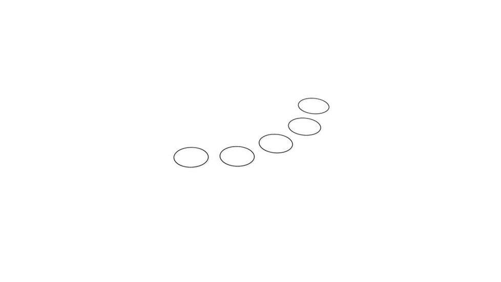 Replay XD Prime X Lens Bezel and Rear Cap O-Ring,Pack of 5 PRIMEX-ORING-LBRC-5