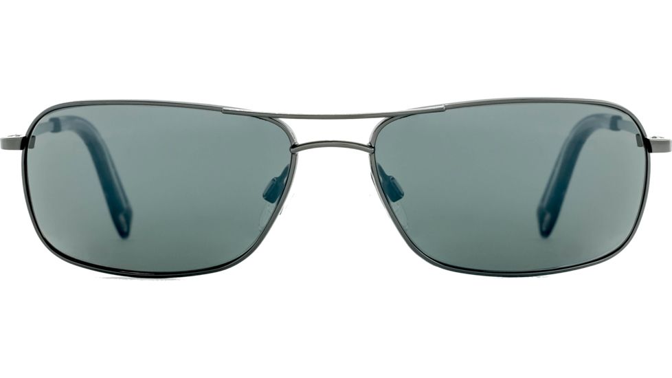 Reptile Sun Gomek Sunglasses, Dark Gunmetal Frame, Titanium Black/Glass Lens, Polarized, GOMBDG