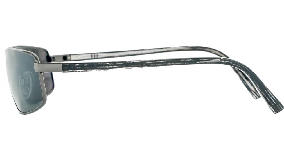 Reptile Sun Python Sunglasses, Dark Gunmetal Frame, Titanium Black/Glass Lens, Polarized, PYTBDG