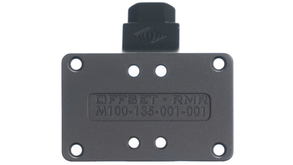 Reptilia AUS Offset Red Dot Sight Mount, Fits Trijicon RMR, Black, 100-310