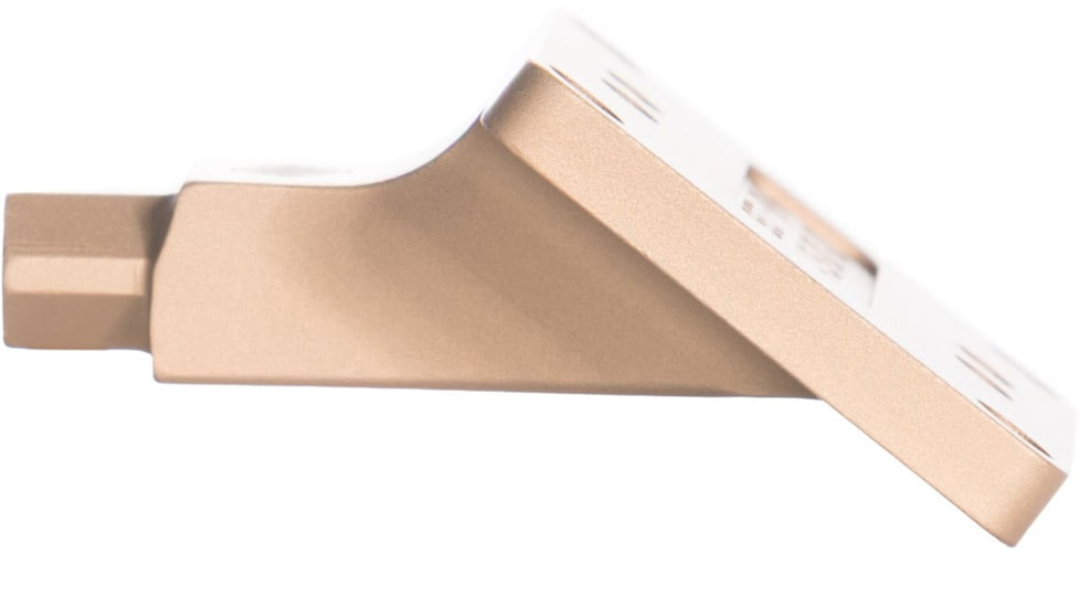 Reptilia AUS Offset Red Dot Sight Mount, Fits Trijicon RMR, FDE, 100-348