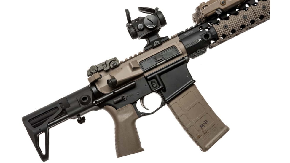 Reptilia CQG Pistol Grip For AR-15/SR-25/SIG MPX/MCX/FN SCAR, Flat Dark Earth, 100-023