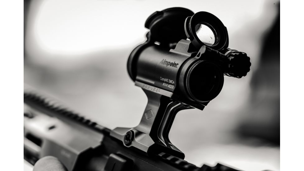 Reptilia DOT Mount 1.93in Height for Aimpoint T-1/T-2, Black, 100-037