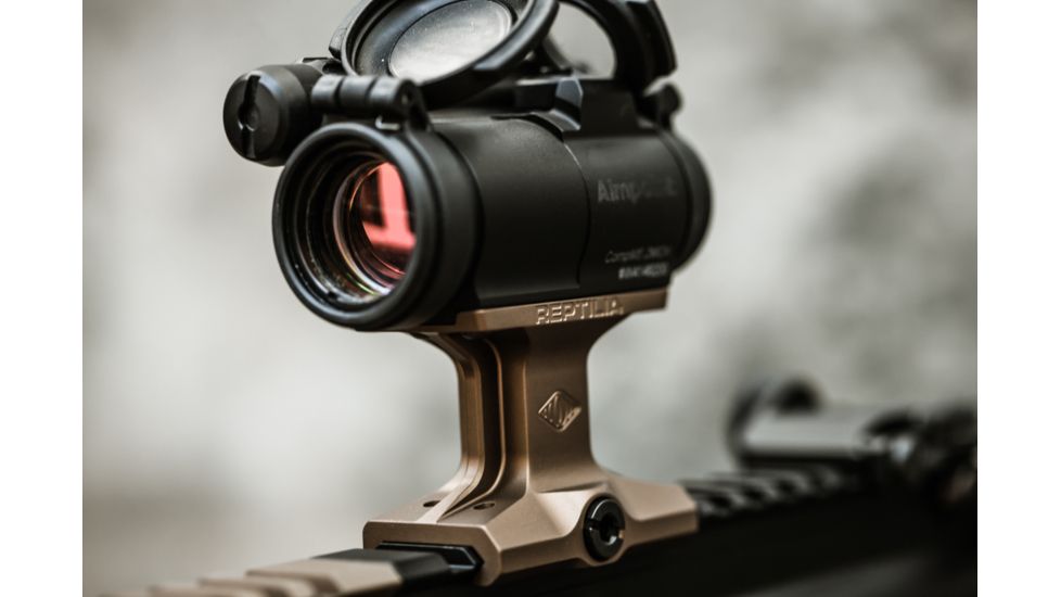 Reptilia DOT Mount 1.93in Height for Aimpoint T-1/T-2, FDE, 100-038