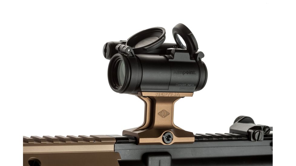 Reptilia DOT Mount 1.93in Height for Aimpoint T-1/T-2, FDE, 100-038