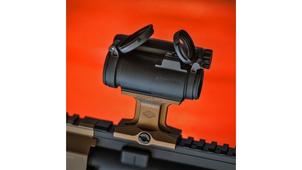 Reptilia DOT Mount 1.93in Height for Aimpoint T-1/T-2, FDE, 100-038