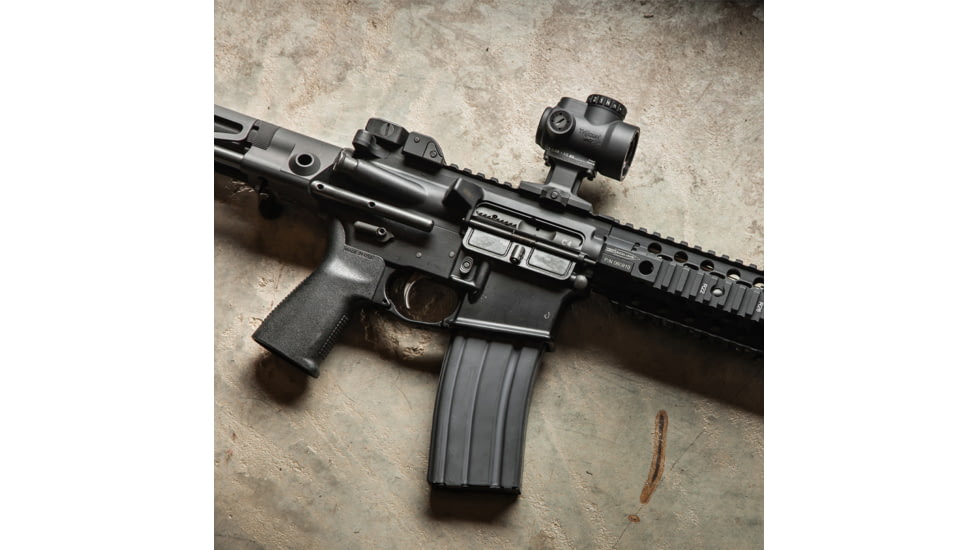 Reptilia DOT Mount 1.93in Height for Trijicon MRO, Type III Hardcoat Anodized, Black Anodized, NSN 1005-01-674-6542, 100-051