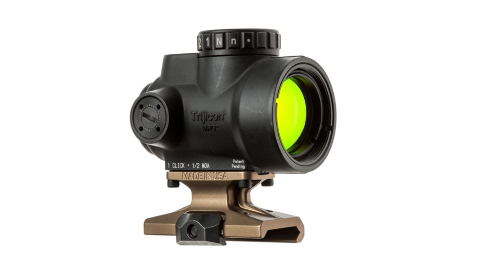 Reptilia Dot Mount Lower 1/3 Co-Witness for Trijicon MRO Anodized, Flat Dark Earth, 100-025