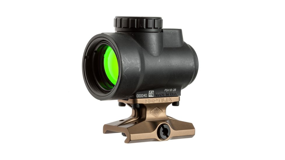 Reptilia Dot Mount Lower 1/3 Co-Witness for Trijicon MRO Anodized, Flat Dark Earth, 100-025