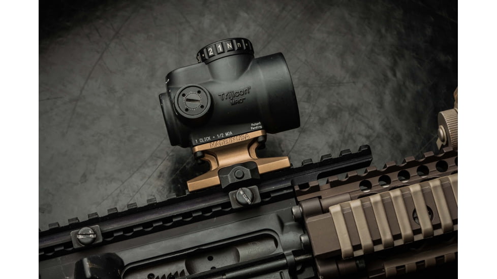 Reptilia Dot Mount Lower 1/3 Co-Witness for Trijicon MRO Anodized, Flat Dark Earth, 100-025