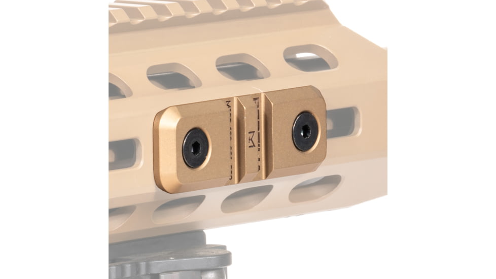 Reptilia Low Profile Red Dot Sight Mount, M-LOK Gun Rail, Anodized Finish, Flat Dark Earth, 100-280