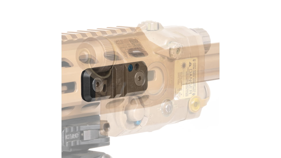 Reptilia Low Profile Red Dot Sight Mount, M-LOK Gun Rail, Anodized Finish, Flat Dark Earth, 100-280