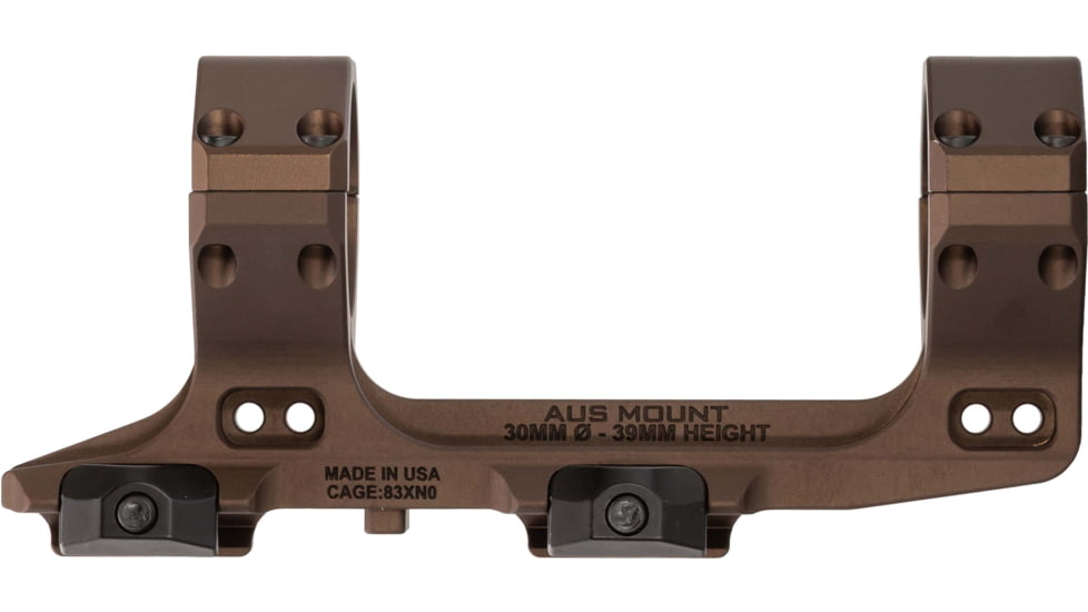 Reptilia AUS Riflescope Mount, 30mm, 1.5in, Desert Brown, 100-394-OPMOD-DB