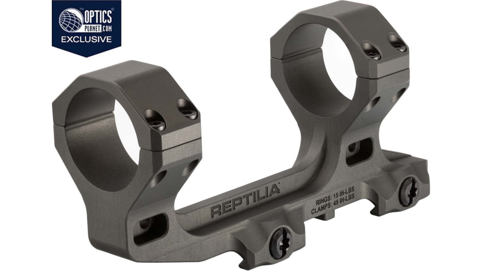 Reptilia AUS Riflescope Mount, 30mm, 1.7in, Wolf Grey, 100-395-OPMOD-WF