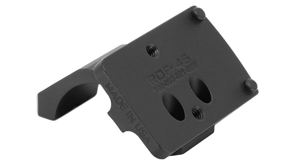 Reptilia ROF-45 for Geissele 34mm Super Precision Mount &amp; Leupold DPP, Type III Hardcoat Anodized, Black, 100-016
