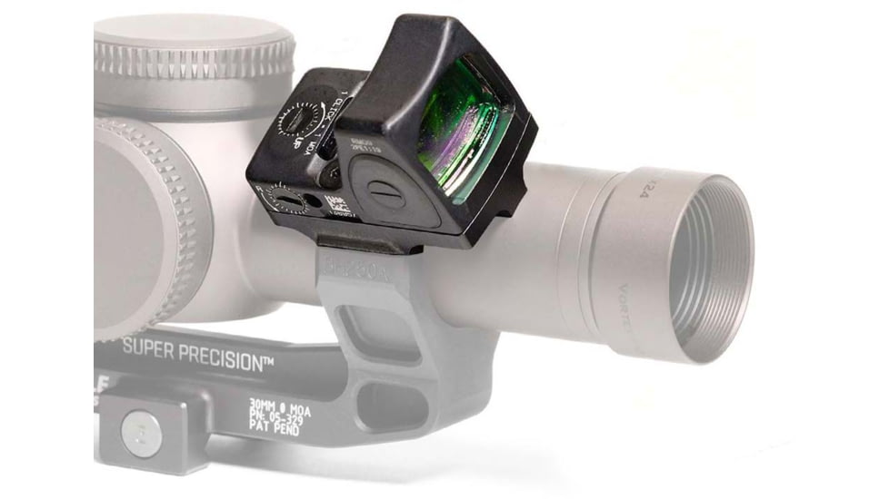 Reptilia ROF-45 for Geissele 34mm Super Precision Mount &amp; Leupold DPP, Type III Hardcoat Anodized, Black, 100-016