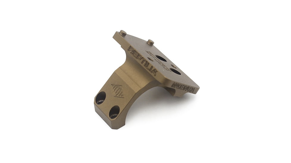 Reptilia ROF-45 for Geissele 34mm Super Precision Mount &amp; Leupold DPP, Type III Hardcoat Anodized, FDE Anodized, 100-147