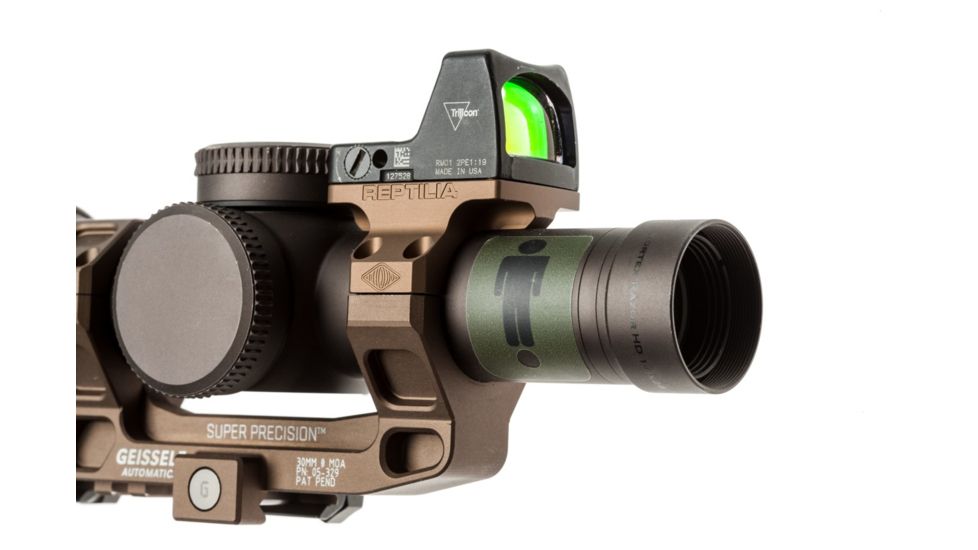 Reptilia ROF-90 for Geissele 30mm Super Precision Mount and Trijicon RMR Anodized, Flat Dark Earth, 100-028