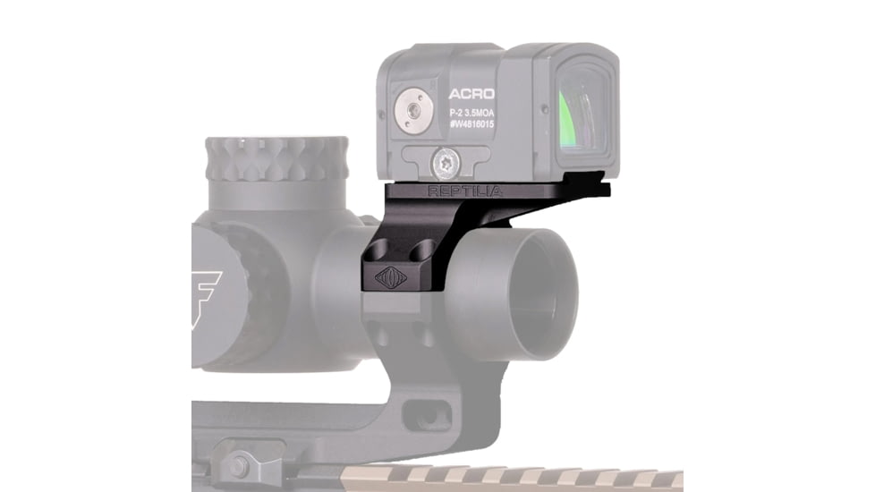 Reptilia ROF-90 for Geissele 34mm Super Precision Mounts &amp; Aimpoint ACRO, Type III Hardcoat Anodized, Black, 100-191