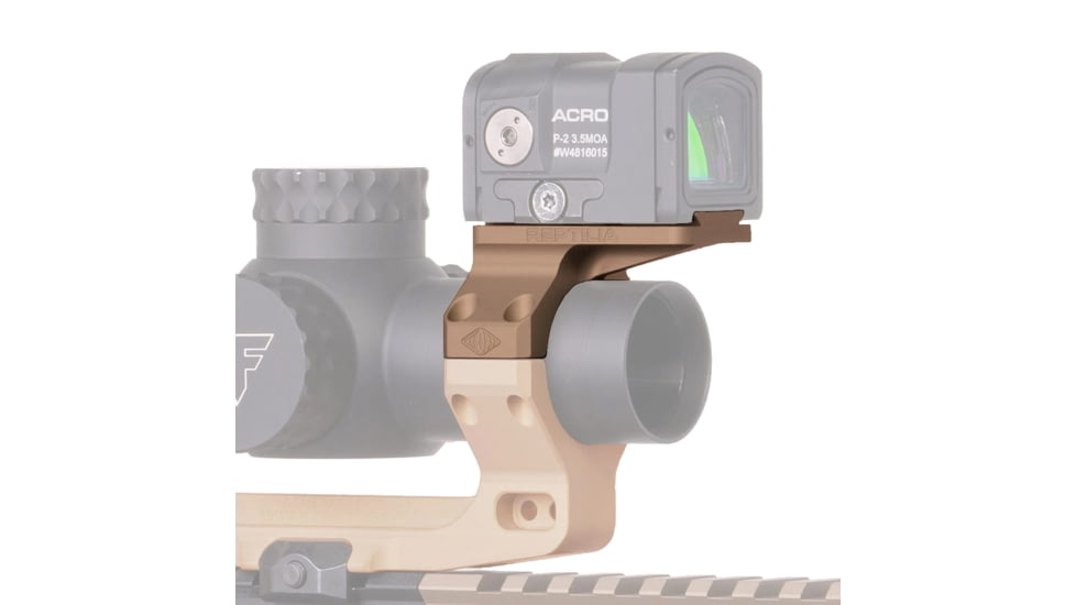 Reptilia ROF-90 for Geissele 34mm Super Precision Mounts &amp; Aimpoint ACRO, Type III Hardcoat Anodized, FDE Anodized, 100-184