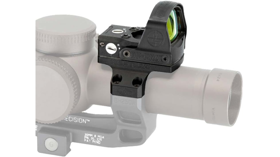 Reptilia ROF-90 for Geissele 34mm Super Precision Mount &amp; Leupold DPP, Type III Hardcoat Anodized, Black, 100-015